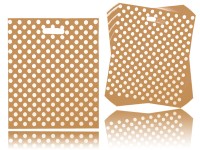 REKLAMÓWKI 40x45cm - "GROCHY" - 50szt - ZŁOTE