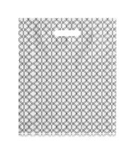 REKLAMÓWKI 40x45cm - "ZYGZAG BIAŁY" - 50szt