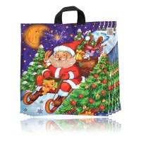 REKLAMÓWKI ŚWIĄTECZNE + UCHO "SANKI" 45x50cm - 25szt