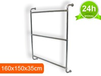 wieszak wiszący trzy-poziomowy - 160x150x35cm