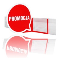 stoper cenowy - promocja (czerwony)