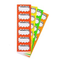naklejki samoprzylepne - promocja |kolorowa| - 6szt