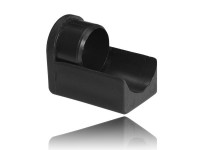 stopka za Ślizgiem czarna do rury fi25 - tris - (ac507-h)