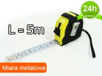 miara metalowa - 5m