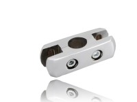 ZŁĄCZE PODWÓJNE PROSTE DO PŁYTY/SZKŁA Fi25 - TRIS - TR551-A