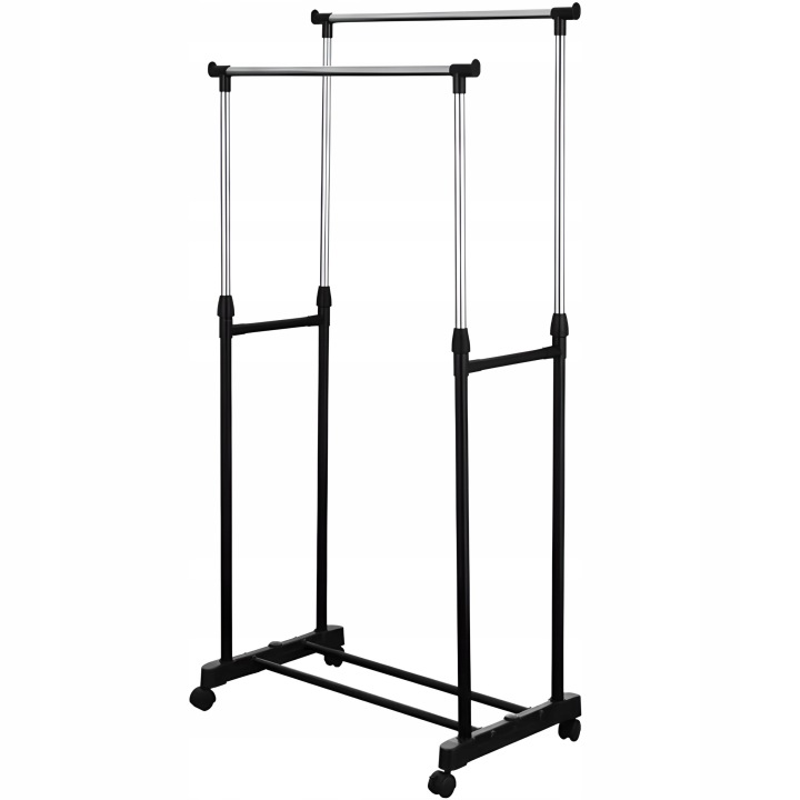 WIESZAK-PODWOJNY-STOJACY-NA-KOLKACH-UBRANIA-STOJAK-DO-GARDEROBY-XL-METALOWY-EAN-GTIN-5904806162915