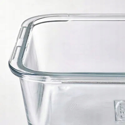 POJEMNIK-SZKLANY-Z-POKRYWKA-1-0l-21x15x7cm-IKEA-365-Material-wykonania-szklo